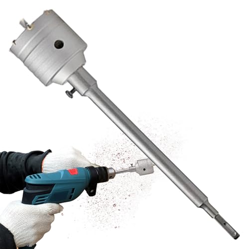 Bohrer Set - Hammerbohrer Bohrköpfe,Bohr-Zubehör Mit Verlängerungen Für Architektur Stein Fliesen Elektro Glas Keramik Bohrer Set - Hammerbohrer Bohrköpfe,Bohr-Zubehör Mit Verlängerungen Für Architektur Stein Fliesen Elektro Glas Keramik von Generisch