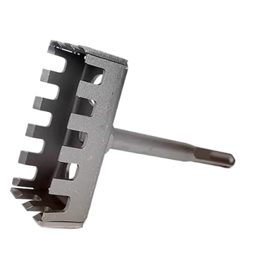Box Hole Cutter - Mauerwerksanstrengungswerkzeug, elektrische Anschlusskastensäge | Edelstahl professioneller Bauwerkzeug für Trockenbauwände, tragbares Handheld Quadrat Loch -Loch -Kit mit Spitz von Generisch