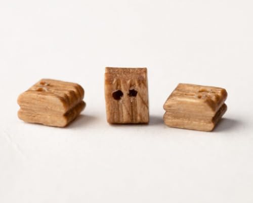 Bozzelli aus Buchsbaum für Modellbau, 5 mm, 2 Löcher, Mantua Model Art. 37061 Bozzelli aus Buchsbaum für Modellbau, 5 mm, 2 Löcher, Mantua Model Art. 37061 von Generisch
