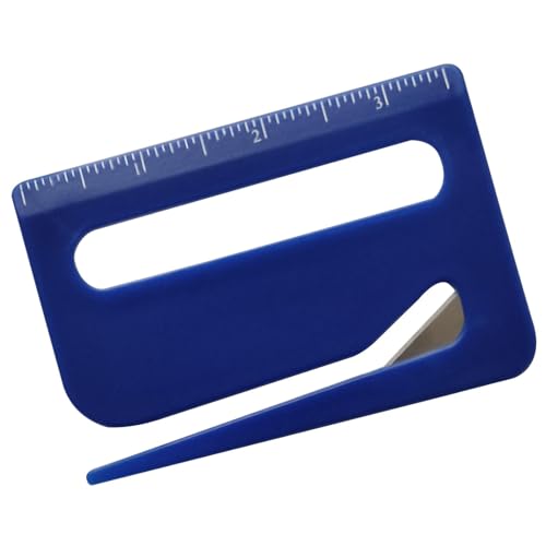 Brieföffner-Werkzeug, Brieföffner-Umschlagschneider, Geschenkpapier-Schneidewerkzeug, Brieföffnungswerkzeug, Briefschneider Für Tierhaarknoten Mit Spitzem Ende, Lupe, Lineal Brieföffner-Werkzeug, Brieföffner-Umschlagschneider, Geschenkpapier-Schneidewerkzeug, Brieföffnungswerkzeug, Briefschneider Für Tierhaarknoten Mit Spitzem Ende, Lupe, Lineal von Generisch