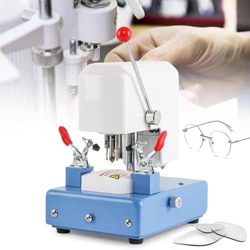 Brillenbohrmaschine – langlebiges Kunststoff-Körperwerkzeug für präzises Musterbohren, professionelles Optikerobjektivhandwerk Brillenbohrmaschine – langlebiges Kunststoff-Körperwerkzeug für präzises Musterbohren, professionelles Optikerobjektivhandwerk von Generisch