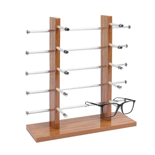 Brillenhalter aus Holz, Aufbewahrungsständer für Bilderrahmen – handgefertigter Holzglas-Organizer, multifunktionaler Ständer für Zuhause, Geschäft, Schreibtisch oder Schminktisch Brillenhalter aus Holz, Aufbewahrungsständer für Bilderrahmen – handgefertigter Holzglas-Organizer, multifunktionaler Ständer für Zuhause, Geschäft, Schreibtisch oder Schminktisch von Generisch