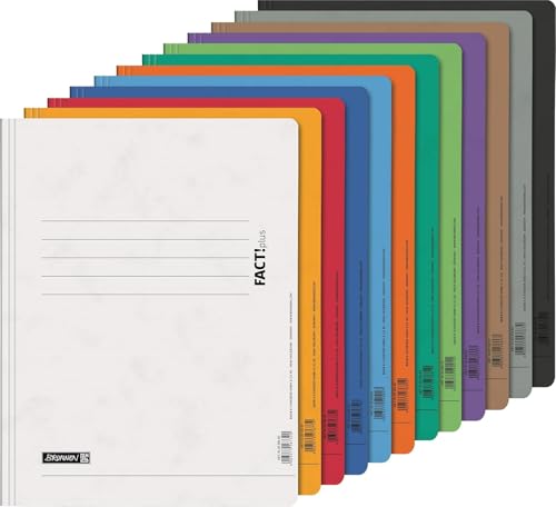 Brunnen Factplus A4 Schnellhefter, 12 Stück Set von Generisch