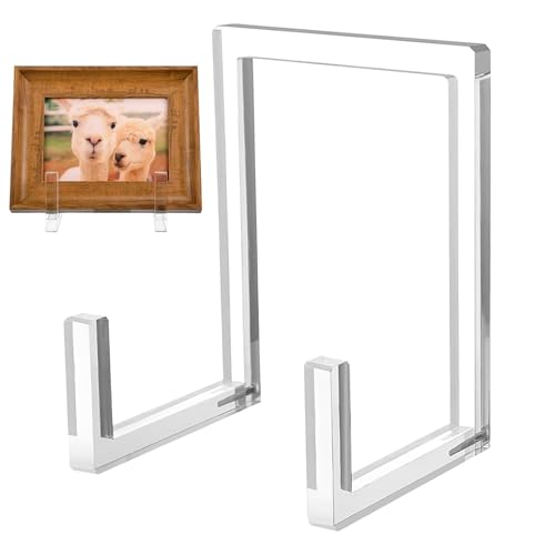 Buchhalter, Acryl -Staffelei Stand - Multifunktionaler Fotos Halter | Wiederverwendbare Wohndekorationen, Acryl -Staffelei -für Postkarte, Kunstwerke von Generisch