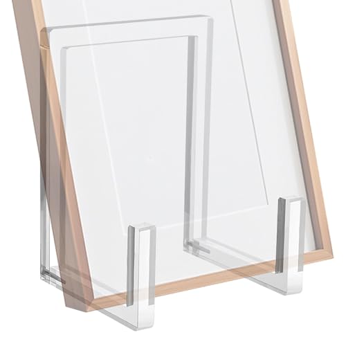 Buchhalter - Acrylanzeige | Kochbuch -Standbuchhalter | Multifunktionaler Plattenhalter | Wiederverwendbare dekorative Racks, Acryl -Staffelei - für Wohnzimmer, Schlafzimmer, Arbeitszimmer Buchhalter - Acrylanzeige | Kochbuch -Standbuchhalter | Multifunktionaler Plattenhalter | Wiederverwendbare dekorative Racks, Acryl -Staffelei - für Wohnzimmer, Schlafzimmer, Arbeitszimmer von Generisch