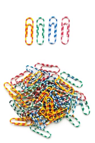 Büroklammern bunt gemischt 2,8 cm x 0,9 cm von Generisch
