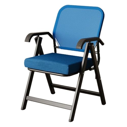 Bürostuhl aus Netzstoff mit klappbaren Armlehnen, ergonomisches Design für Meetings, Konferenzen und Trainingsräume, bequeme Sitzlösung von Generisch