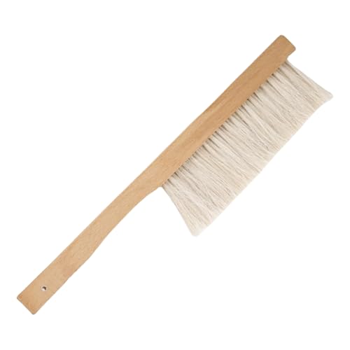 Bürste für | Bürste für 39,9 × 7,6 × 1 cm für Messer, weiches Werkzeug zum Reinigen von Bienenstöcken mit Holzgriff, Ausrüstung für Bürste für | Bürste für 39,9 × 7,6 × 1 cm für Messer, weiches Werkzeug zum Reinigen von Bienenstöcken mit Holzgriff, Ausrüstung für von Generisch