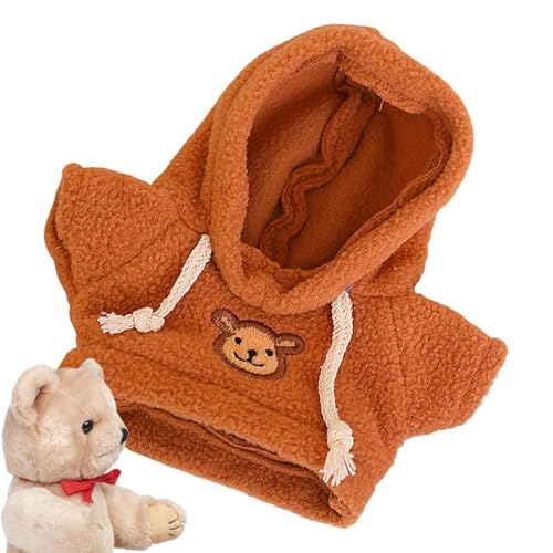 Build A Bear Kleidung, Plüschbär-Kleidung, niedliches Capybara-Stofftier-Shirt, Bärenpuppen-Outfits, Zubehör, Pullover für Kinder, , Mädchen, 20 cm bis 24 cm Puppen von Generisch