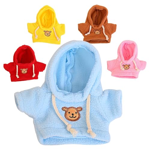 Build a Bear Kleidung, 5 Stück Bärenhemden, Stofftierkleidung, Puppenkleidung für 20 - 24 cm Stoffbär, Capybara-Puppen, Machen Sie Ihre eigenen Plüschpuppen-Outfits-Zubehör Build a Bear Kleidung, 5 Stück Bärenhemden, Stofftierkleidung, Puppenkleidung für 20 - 24 cm Stoffbär, Capybara-Puppen, Machen Sie Ihre eigenen Plüschpuppen-Outfits-Zubehör von Generisch