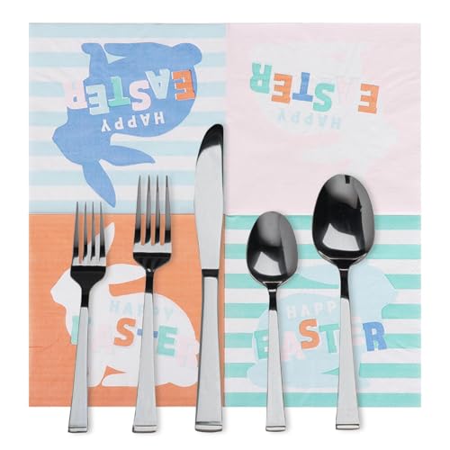 Bunny Print Servietten, Bunny Serviette,Netter Hasen farbenfrohes Gewebe 20 Blätter/Pack | Sammeln von Tischdekorationen Ostermittelzubehör für das westliche Restaurant Bunny Print Servietten, Bunny Serviette,Netter Hasen farbenfrohes Gewebe 20 Blätter/Pack | Sammeln von Tischdekorationen Ostermittelzubehör für das westliche Restaurant von Generisch
