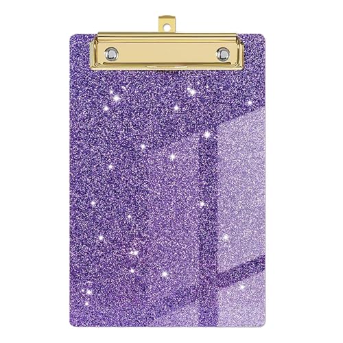 Bunte Klemmbretter, Glitzer-Klemmbrett - Glitzer-Aktenbrett - Leichtes, Tragbares, Schickes, Flaches Glitzer-Klemmbrett Im Letter-Format Mit -Goldenem Clip Für Die Krankenpflege Im Klassenzimmer Bunte Klemmbretter, Glitzer-Klemmbrett - Glitzer-Aktenbrett - Leichtes, Tragbares, Schickes, Flaches Glitzer-Klemmbrett Im Letter-Format Mit -Goldenem Clip Für Die Krankenpflege Im Klassenzimmer von Generisch
