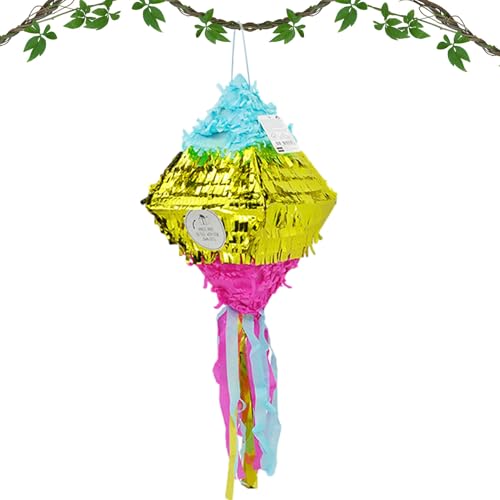 Bunte Pinata-Gastgeschenke,Kegel-Piñata zur Dekoration - Schulparty-Dekorationen, Tafelaufsätze, Jubiläumsfeiern, lustige Requisiten Bunte Pinata-Gastgeschenke,Kegel-Piñata zur Dekoration - Schulparty-Dekorationen, Tafelaufsätze, Jubiläumsfeiern, lustige Requisiten von Generisch