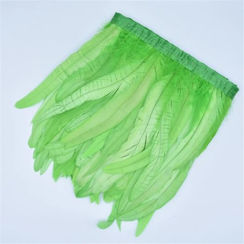 Buntes Federband auf Band, Federn zum Basteln, Nähen, Dekoration, 20–25 cm, 2 m Buntes Federband auf Band, Federn zum Basteln, Nähen, Dekoration, 20–25 cm, 2 m von Generisch