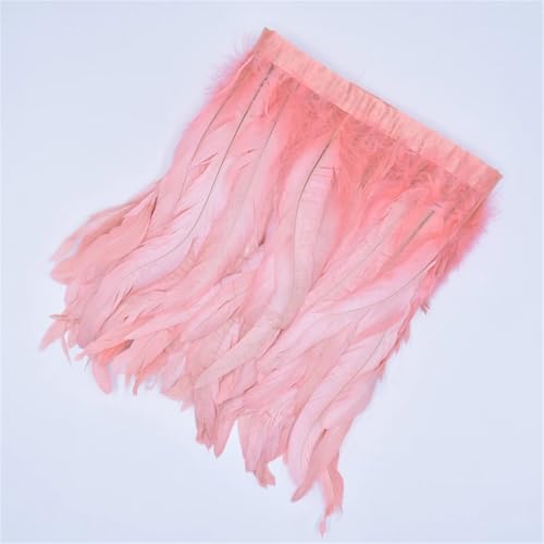 Buntes Federband auf Band, Federn zum Basteln, Nähen, Dekoration, 20–25 cm, 2 m Buntes Federband auf Band, Federn zum Basteln, Nähen, Dekoration, 20–25 cm, 2 m von Generisch