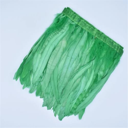 Buntes Federband auf Band, Federn zum Basteln, Nähen, Dekoration, Gras, EN8, 25–30 cm, 2 m Buntes Federband auf Band, Federn zum Basteln, Nähen, Dekoration, Gras, EN8, 25–30 cm, 2 m von Generisch