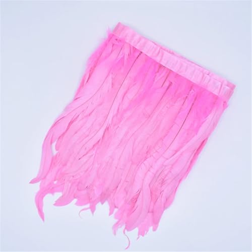 Buntes Federband auf Band, Federn zum Basteln, Nähen, Dekoration, pnnrk, 30–35 cm, 2 m Buntes Federband auf Band, Federn zum Basteln, Nähen, Dekoration, pnnrk, 30–35 cm, 2 m von Generisch