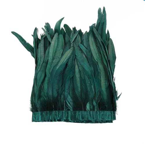 Buntes Federband für Bastelarbeiten, Basteln, Hochzeitskleid, Nähen, Basteln, Dekoration, dunkel, EN8, 25–30 cm, 2 m Buntes Federband für Bastelarbeiten, Basteln, Hochzeitskleid, Nähen, Basteln, Dekoration, dunkel, EN8, 25–30 cm, 2 m von Generisch
