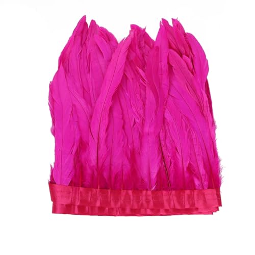 Buntes Federband für Bastelarbeiten, Hochzeitskleid, Nähen, Basteln, Dekoration, Rose, 30–35 cm, 2 m Buntes Federband für Bastelarbeiten, Hochzeitskleid, Nähen, Basteln, Dekoration, Rose, 30–35 cm, 2 m von Generisch