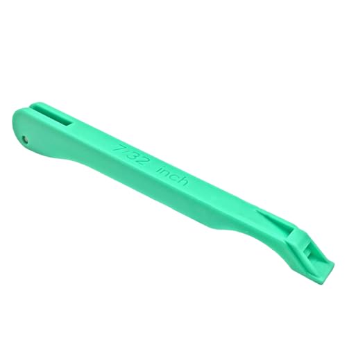 Buntglas-Handfolien-Werkzeug, 14 x 1,7 x 1 cm, ABS, Kupferfarbe, Kupferfolien-Crimper, Heißprägewerkzeug, bunter Glasfolien-Applikator, verstellbare Einstellungen, einfach zu bedienen, handlicher von Generisch