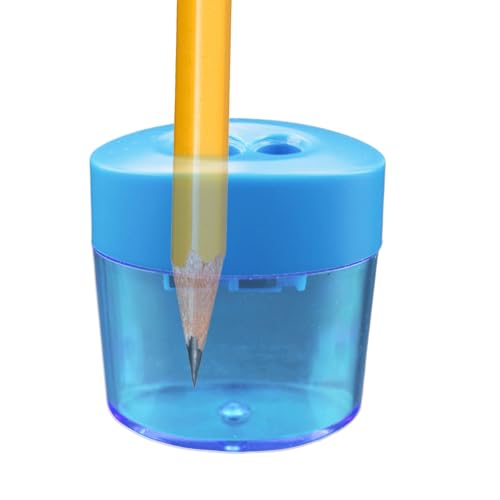 Buntstiftspitzer, Handspitzer Mit Doppelspitze, Ergonomisches Tragbares Anspitzwerkzeug, Schulmaterial Für Schüler, Lehrer, Zuhause Und Klassenzimmer von Generisch