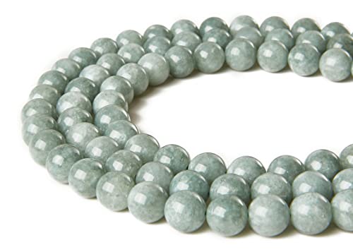 Burmesische Jadeperlen, natürliche Edelsteinperlen, rund, lose Perlen für Schmuckherstellung, 6 mm, 150 Stück Burmesische Jadeperlen, natürliche Edelsteinperlen, rund, lose Perlen für Schmuckherstellung, 6 mm, 150 Stück von Generisch