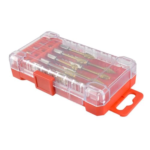 Burr Bits, Schneiden von Burrs | Wolfram -Bohrer -Rotary -Werkzeugset von 10 | Schwerlast 1/4 -Zoll -Schaft -Carbide -Burr für die Holzbearbeitung Metallbearbeitung, die die Herstellung von Porting -P Burr Bits, Schneiden von Burrs | Wolfram -Bohrer -Rotary -Werkzeugset von 10 | Schwerlast 1/4 -Zoll -Schaft -Carbide -Burr für die Holzbearbeitung Metallbearbeitung, die die Herstellung von Porting -P von Generisch