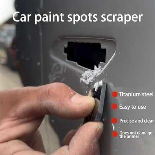 Calk Remover Tool – Robuster Karbidschaber für Auto & Werkstatt | Hochleistungs-Lackschaber mit Hartmetall-Klinge | Farb- & Dichtmittelentferner – Für Karosserie, Glas, Metall, Kunststoff von Generisch