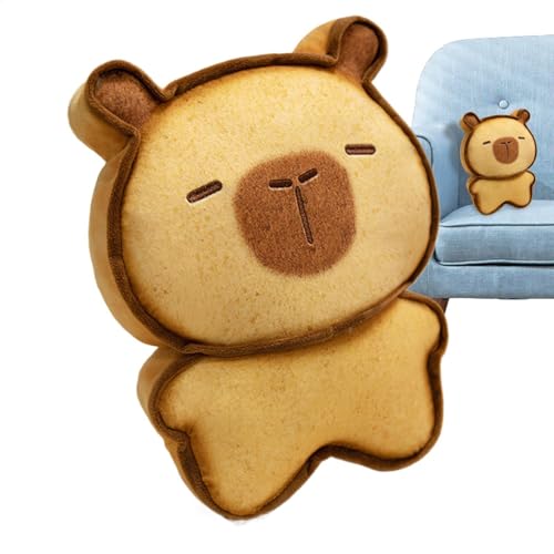 Capybara Plüsch-Kissen, Cartoon-Überwurfkissen, Puppendekoration, Plüschstoff, Heimdekoration für Couch, Wohnzimmer, Kinderzimmer, Auto und Schlafzimmer Capybara Plüsch-Kissen, Cartoon-Überwurfkissen, Puppendekoration, Plüschstoff, Heimdekoration für Couch, Wohnzimmer, Kinderzimmer, Auto und Schlafzimmer von Generisch