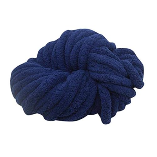 Chenille Chunky Wolle - Wolle Zum Häkeln | Weiche Chenille Wolle | Weiches Und Flauschiges Häkelgarn Für DIY-Projekte,Salbeigrünes Garn Zum Häkeln Kuscheliger Decken von Generisch