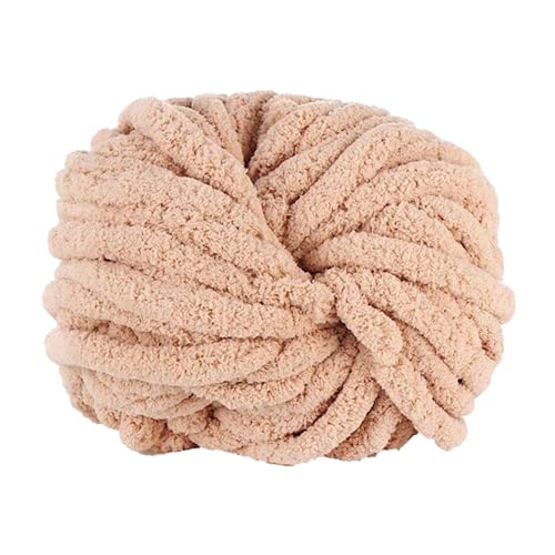 Chenille-Island-Wollgarn, 250g Chunky Wolle Garn Chenille-Garn, Flauschige Chenille-Linie Dicke Wolle Für Teppiche, Decke, Mütze, Schal, Soft Bulky Arm Stricken Dicke Wolle Zum Häkeln von Generisch