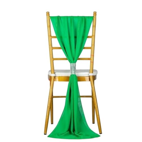 Chiffon-Stuhlschärpen für Hochzeits- und Bankett-Dekoration, elegante vertikale Vorhänge verbessern die Atmosphäre der Veranstaltung Chiffon-Stuhlschärpen für Hochzeits- und Bankett-Dekoration, elegante vertikale Vorhänge verbessern die Atmosphäre der Veranstaltung von Generisch