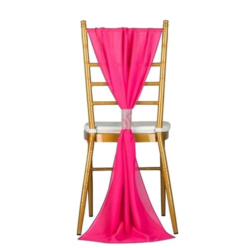 Chiffon-Stuhlschärpen für Hochzeits- und Bankett-Dekoration, elegante vertikale Vorhänge verbessern die Atmosphäre der Veranstaltung Chiffon-Stuhlschärpen für Hochzeits- und Bankett-Dekoration, elegante vertikale Vorhänge verbessern die Atmosphäre der Veranstaltung von Generisch