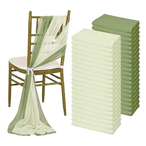 Chiffon-Stuhlschärpen für Hochzeitsdekorationen, elegante und langlebige Stoffvorhänge, um das Ambiente Ihrer Veranstaltung zu verbessern Chiffon-Stuhlschärpen für Hochzeitsdekorationen, elegante und langlebige Stoffvorhänge, um das Ambiente Ihrer Veranstaltung zu verbessern von Generisch