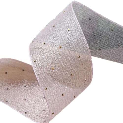 Chiffonbänder, 50 mm, 5,1 cm, Haarschleifen, Zubehör, Blumenverpackung, handgefertigt, 20 Meter, pnnrk 50 mm von Generisch