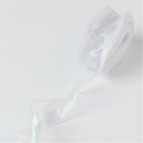 Chiffonband, 45,7 m – Seide, Satin, Organza, Tüll, Geschenk- und Dekoband-Set für DIY, Scrapbooking, Basteln & Dekoration – Traumcreme Chiffonband, 45,7 m – Seide, Satin, Organza, Tüll, Geschenk- und Dekoband-Set für DIY, Scrapbooking, Basteln & Dekoration – Traumcreme von Generisch