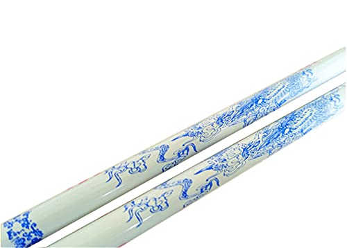 Chinesische Schreibpinsel, blau-weiß, Porzellan-Muster, Pinsel für chinesische Kalligraphie, Aquarellmalerei, mehrere Haare, langlebige Verarbeitung, 3 Stück Chinesische Schreibpinsel, blau-weiß, Porzellan-Muster, Pinsel für chinesische Kalligraphie, Aquarellmalerei, mehrere Haare, langlebige Verarbeitung, 3 Stück von Generisch