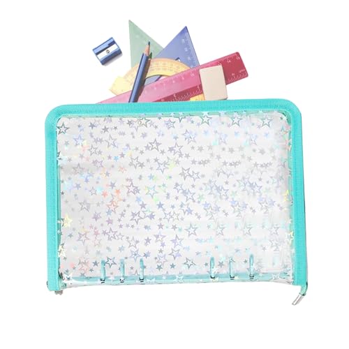 Clear Binder Nachfüllbar,Durchsichtiger Notizbuch Ordner - Sticker-Sammelalbum Für Schüler Lehrer Projektmanager Clear Binder Nachfüllbar,Durchsichtiger Notizbuch Ordner - Sticker-Sammelalbum Für Schüler Lehrer Projektmanager von Generisch