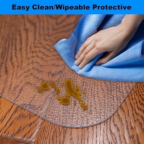 Clear Table Cover Protector , 2.0 mm dicker Tisch Plastikschutz transparent, Tischschutz für Esszimmertisch, PVC -Tischschutz, Tischpolstermatte für Küchenholztisch,33x79in,2mm Clear Table Cover Protector , 2.0 mm dicker Tisch Plastikschutz transparent, Tischschutz für Esszimmertisch, PVC -Tischschutz, Tischpolstermatte für Küchenholztisch,33x79in,2mm von Generisch