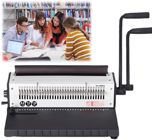 Clip Ring Bindemaschine, 34 Löcher Stanzer, Coil Binding Tool für Schulen, Druckereien, Büros Clip Ring Bindemaschine, 34 Löcher Stanzer, Coil Binding Tool für Schulen, Druckereien, Büros von Generisch