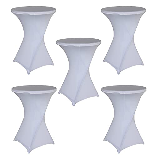 Cocktail-Tischdecken, dehnbar, Spandex, 55 x 90 cm, perfekt für Hochzeitsbankett, Events, strapazierfähige Tischdecken für runde und hohe Tische Cocktail-Tischdecken, dehnbar, Spandex, 55 x 90 cm, perfekt für Hochzeitsbankett, Events, strapazierfähige Tischdecken für runde und hohe Tische von Generisch