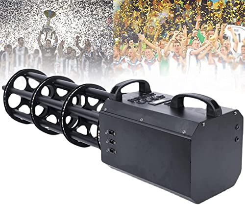 Confetti Cannon Gun - Electric 5 Shot Confetti Launcher for Weddings, Anniversaries, and Birthdays - Professional DJ Special Event Confetti Blaster Confetti Cannon Gun - Electric 5 Shot Confetti Launcher for Weddings, Anniversaries, and Birthdays - Professional DJ Special Event Confetti Blaster von Generisch