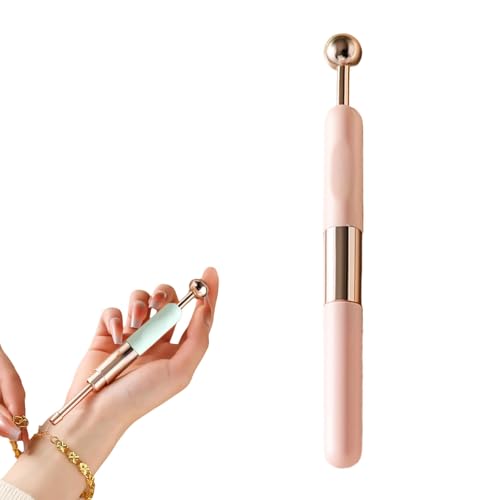 Convenient Double-Head Jewelry Wearing Aids, 2-in-1 Dual-Headed Design Jewelry Wearing Aids, Bracelet Helper Tool - Helper to Put on Yourself, for Bracelet Necklace Watch Band Closures (Pink) von Generisch