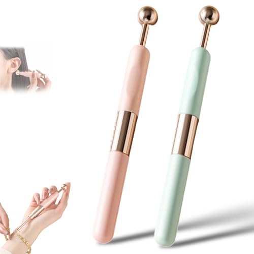 Convenient Double-Head Jewelry Wearing Aids, 2-in-1 Dual-Headed Design Jewelry Wearing Aids, Bracelet Helper Tool Quick Wear, for Bracelets Necklace Watch Band Closures (MIX) von Generisch