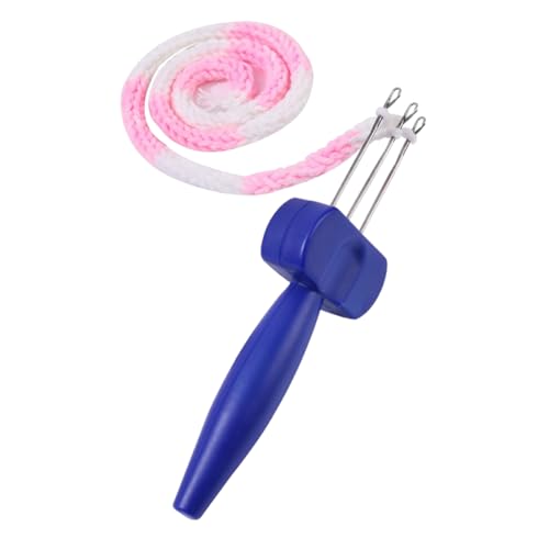Cord Knitting Tool, Ergonomic Latch Hook with 3-Needle, 4-Needle Heads, Craft Projects, Easy Grip Equipment for Weaving, Binding-Off, Edging, 8.27x2.76x2.76 inches von Generisch