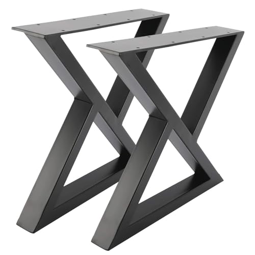 Couchtischbeine, Set mit 2 industriellen Schreibtischbeinen, DIY-Möbelbeine, Metall-Tischsockel, Essbeine für Tisch, für Beistelltisch, moderne Schreibtische, Nachtständer, mit verstellbarem Couchtischbeine, Set mit 2 industriellen Schreibtischbeinen, DIY-Möbelbeine, Metall-Tischsockel, Essbeine für Tisch, für Beistelltisch, moderne Schreibtische, Nachtständer, mit verstellbarem von Generisch