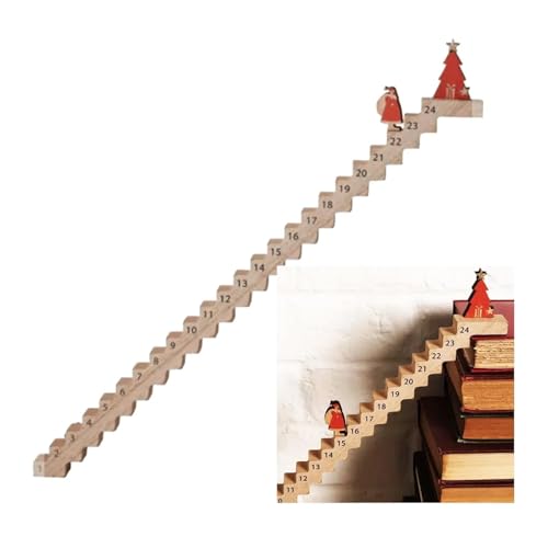 Countdown Kalender Santa Climbing Staircase,Weihnachtsmann-Countdown-Kalender,Holz Santa Staircase Adventskalender 2024,Adventskalender Wednesday Weihnachts-Countdown Dekoration für Weihnachten (1pc) Countdown Kalender Santa Climbing Staircase,Weihnachtsmann-Countdown-Kalender,Holz Santa Staircase Adventskalender 2024,Adventskalender Wednesday Weihnachts-Countdown Dekoration für Weihnachten (1pc) von Generisch
