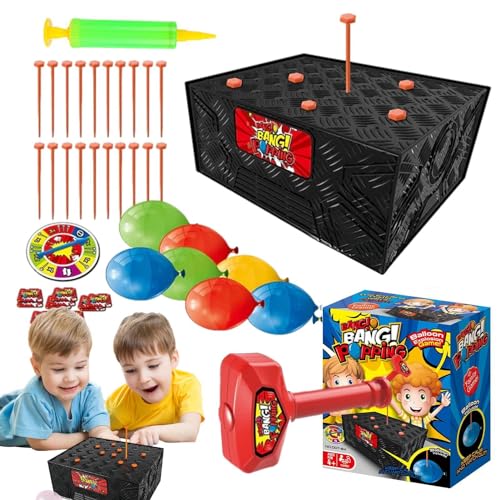 Cr- Blasts Box-Spiel, Ballonsprengung, Platzen und Knallen, Multiplayer, Urlaubsaktivität, 100 Luftballons in verschiedenen Farben Cr- Blasts Box-Spiel, Ballonsprengung, Platzen und Knallen, Multiplayer, Urlaubsaktivität, 100 Luftballons in verschiedenen Farben von Generisch