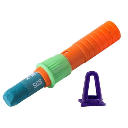 Crayon Extender Holder - Ölgemälde Stick Extender, Zeichenstab Halter | Bleistiftspitzer Funktion Zubehör, Stiftkappe Design, perfekt für Zeichnen, Skizzieren, Malwerkzeuge verwenden von Generisch
