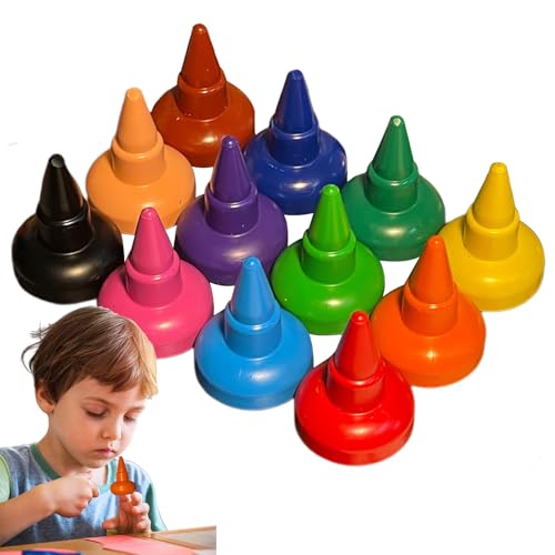 Crayons -Set für Kinder - Crayons waschbare Malerei | 12 sichere Farben zum Ausmalen von Crayôns für Mädchen | Malaktivität Werkzeug Stift Zeichnung Paintîng | Portil Malstift Crayons -Set für Kinder - Crayons waschbare Malerei | 12 sichere Farben zum Ausmalen von Crayôns für Mädchen | Malaktivität Werkzeug Stift Zeichnung Paintîng | Portil Malstift von Generisch